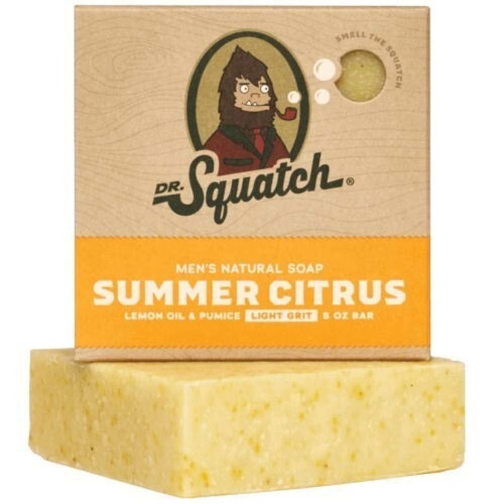 Dr. Squatch‎ Men's Natural Soap - Summer Citrus 5oz